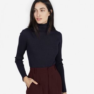 Everlane Ribbed Wool Turtleneck